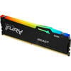 KINGSTON Memorie RAM, DIMM, DDR5, 16GB, 6000MHz, CL40, 1.25V, Fury Beast RGB