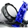 Aspirator Daewoo fara sac, putere 800 W, 2.5 litri, tub telescopic metal, putere de aspirare 160 W, aspiratie ciclonica, filtru HEPA, perie parchet, lungime cablu 6 metri, culoare albastru