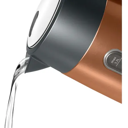 Fierbator de apa Bosch DesignLine 1.7 l, Portocaliu