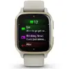 Ceas smartwatch Garmin Venu Sq 2, Music Edition, French Gray/Cream Gold
