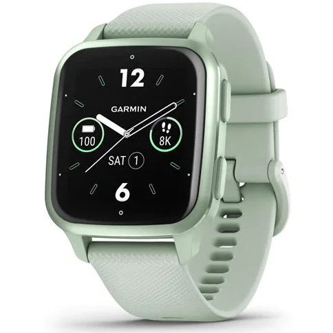 Ceas Smartwatch Garmin Venu Sq 2, Cool Mint/metallic Mint