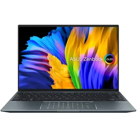 Laptop ultraportabil ASUS Zenbook 14X OLED UX5401ZA cu procesor Intel® Core™ i7-12700H pana la 4.70 GHz, 14", 2.8K, OLED, 16GB, 512GB M.2 NVMe™ PCIe® 4.0 SSD, Intel Iris Xᵉ Graphics, Windows 11 Pro
