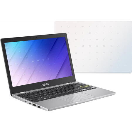 Laptop ultraportabil ASUS E210MA cu procesor Intel® Celeron® N4020 pana la 2.80 GHz, 11.6", 4GB, 128GB eMMC, Intel® UHD Graphics 600, Windows 11 Home S