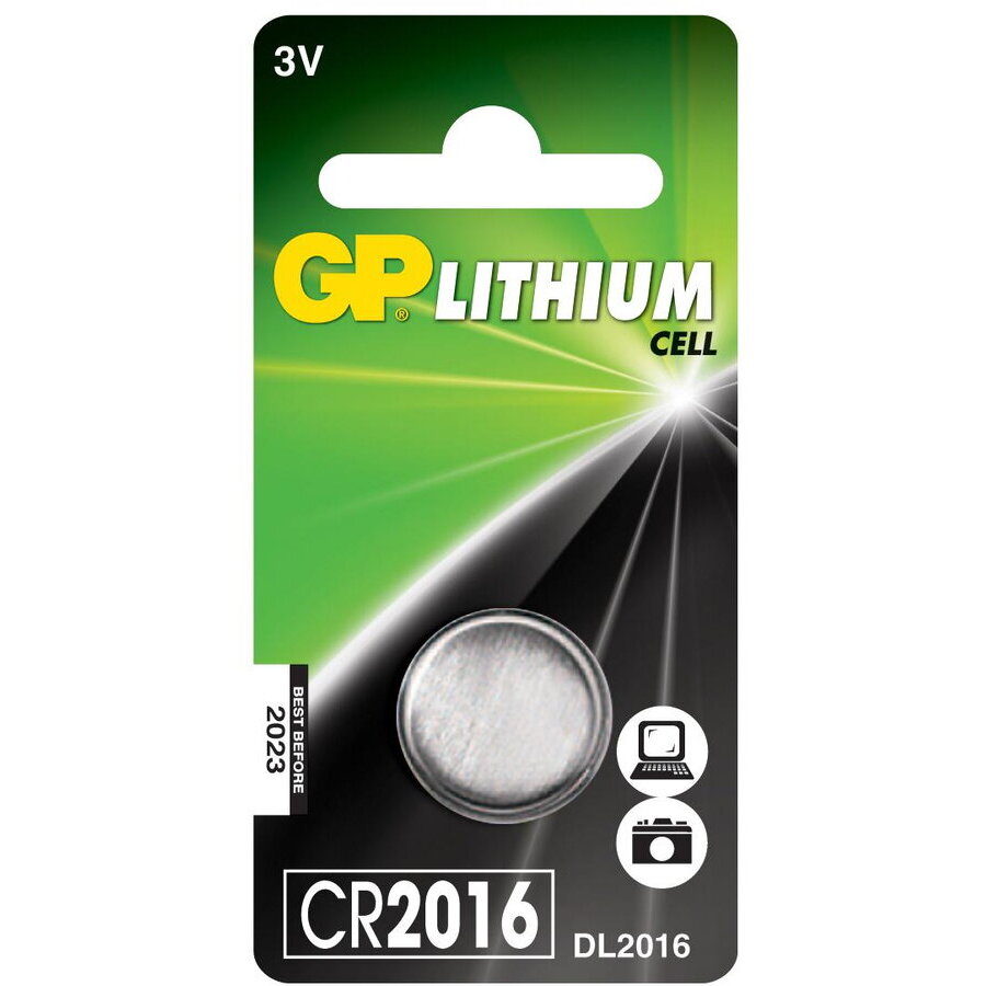 Baterie butoni (CR2016) 3V lithium, blister 1 buc