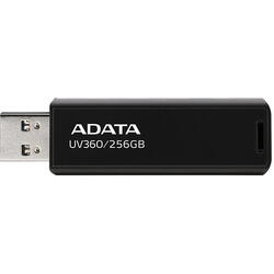 A-Data Memorie USB ADATA UV360 Metal, 256GB, USB 3.2, Negru