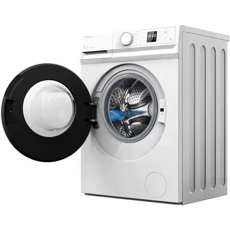 Masina de spalat rufe Toshiba TW-BL100A4, 9 kg, 1400 rpm, Clasa B, Display, Ultra Fine Bubble, Steam Wash, Functie Wi-Fi, Alb