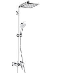 Sistem de dus fix si mobil cu baterie monocomanda HANSGROHE seria CROMETTA E 240 1JET