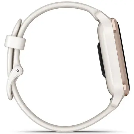 Ceas smartwatch Garmin Venu Sq 2, Music Edition, Ivory/Peach Gold