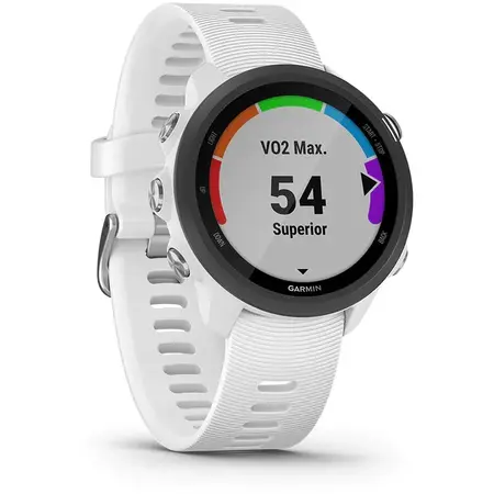 Ceas smartwatch Garmin Forerunner 245, Music Edition, GPS, White