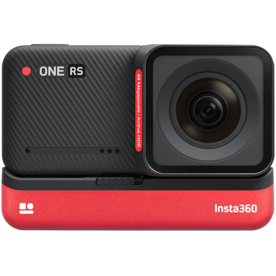 Camera Video Sport Insta360 One Rs 4k Edition, 4k, Waterproof, Hdr, Negru / Rosu