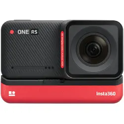 Camera video sport Insta360 ONE RS 4K Edition, 4K, Waterproof, HDR, Negru / Rosu