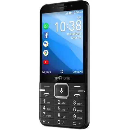Telefon mobil MyPhone UP Smart, Dual SIM, 3G, Black