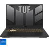 Laptop ASUS Gaming 17.3'' TUF F17 FX707ZE, FHD 144Hz, Procesor Intel® Core™ i7-12700H, 16GB DDR5, 1TB SSD, GeForce RTX 3050 Ti 4GB, No OS, Jaeger Gray