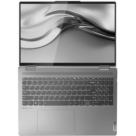 Laptop ultraportabil Lenovo 16'' Yoga 7 16IAH7, 2.5K IPS Touch, cu procesor Intel® Core™ i5-12500H (18M Cache, up to 4.50 GHz), 16GB DDR5, 512GB SSD, Intel Arc A370M 4GB, Win 11 Home
