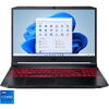 Laptop Gaming Acer Nitro 5 AN515-57-75CG cu procesor Intel® Core™ i7-11800H pana la 4.60 GHz, 15.6" FHD IPS 144Hz, 16GB, 512GB SSD, NVIDIA® GeForce RTX™ 3050Ti 4G GDDR6, No OS