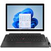 Ultrabook Lenovo 12.3'' ThinkPad X12 Detachable, FHD+ IPS Touch, Procesor Intel® Core™ i7-1160G7, 16GB DDR4X, 512GB SSD, Intel Iris Xe, 4G LTE, Win 11 DG Win 10 Pro, Black