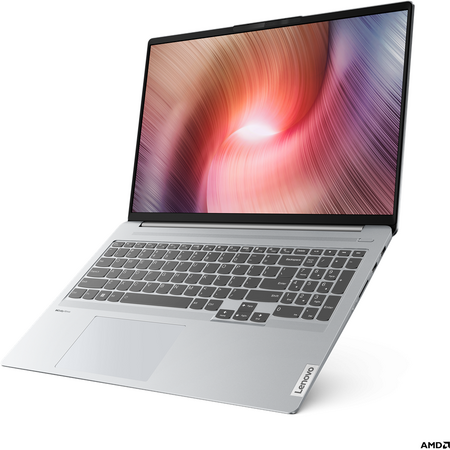 Laptop Lenovo 16'' IdeaPad 5 Pro 16ARH7, 2.5K IPS 120Hz, Procesor AMD Ryzen™ 7 6800HS Creator Edition, 16GB DDR5, 512GB SSD, Radeon 680M, No OS, Cloud Grey