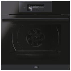 Cuptor incorporabil Haier HWO60SM6T5BH, Electric, 70 l, Autocuratare catalitica, Clasa A+, Conectivitate wi-fi, interfata I-Touch, Ghidaj telescopic, Softclose, Sticla neagra