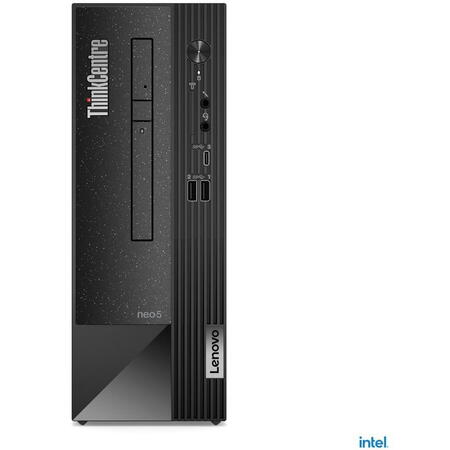 Sistem Desktop PC Lenovo ThinkCentre neo 50s cu procesor Intel Core i5-12400 pana la 4.40 GHz, 16GB, 512GB, Intel UHD Graphics 730, No OS