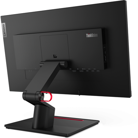 Monitor LED Touchscreen Lenovo ThinkVision T24t-20, 23.8 inch, 1920x1080, 4ms, Black