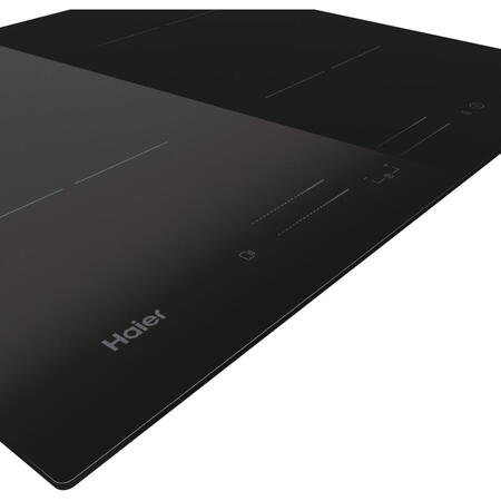 Plita Incorporabila Haier HAIPSJ64MC, Inductie, 4 Zone, 60 cm, Wi-Fi&Bluetooth, Negru