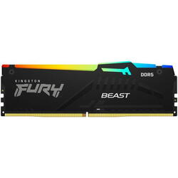 KINGSTON Memorie RAM FURY Beast RGB 16GB DDR5 4800MHz CL38
