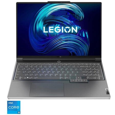 Laptop gaming Lenovo Legion S7 16IAH7 cu procesor Intel Core i5-12500H, 16", WUXGA, IPS, 16GB, 512GB SSD, NVIDIA GeForce RTX 3060 6GB, No OS, Onyx Grey