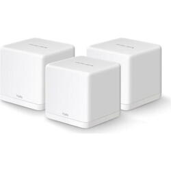 MERCUSYS Router Wireless Mesh Gigabit Halo H30G Dual Band Wi-Fi 5, 3 pack