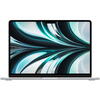 Laptop Apple 13.6'' MacBook Air 13 with Liquid Retina, Apple M2 chip (8-core CPU), 8GB, 256GB SSD, Apple M2 8-core GPU, macOS Monterey, Silver, US keyboard, 2022