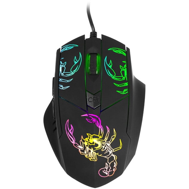 Mouse gaming Tracer Battle Heroes Scorpius, negru
