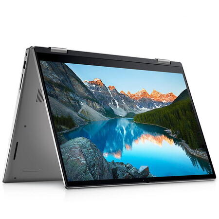 Ultrabook Dell 14'' Inspiron 2-in-1 7420, FHD+ Touch, cu procesor Intel® Core™ i5-1235U (12M Cache, up to 4.40 GHz, with IPU), 16GB DDR4, 512GB SSD, Intel Iris Xe, Win 11 Pro, Platinum Silver, 3Yr CIS
