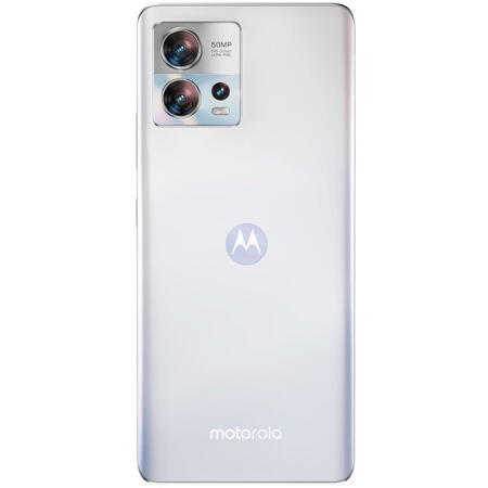 Telefon mobil Motorola Edge 30 Fusion, Dual SIM, 128GB, 8GB RAM, 5G, Aurora White