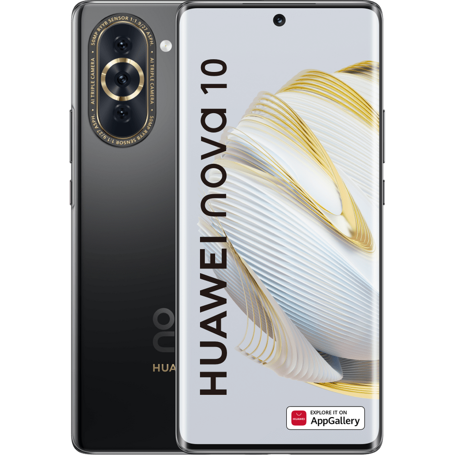Telefon Mobil Huawei Nova 10, Dual Sim, 8gb Ram, 128gb, 4g, Starry Black