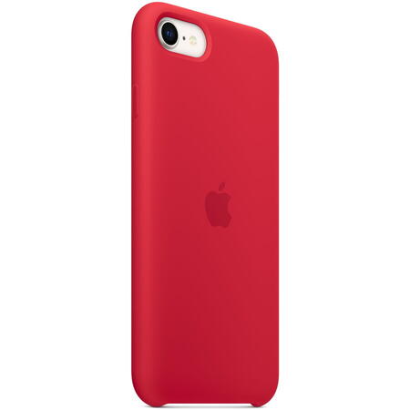 Husa de protectie Apple Silicone Case pentru iPhone SE 3, (PRODUCT)RED
