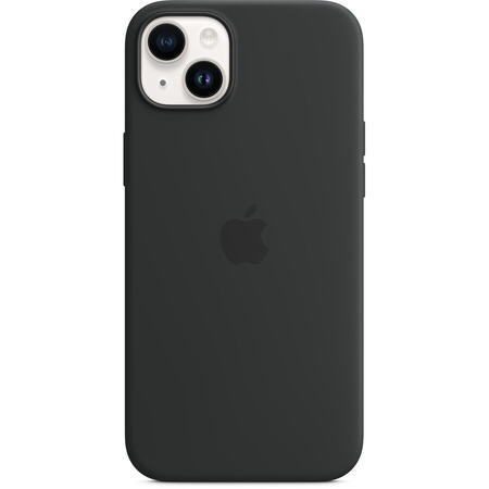 Husa de protectie Apple Silicone Case with MagSafe pentru iPhone 14 Plus, Midnight