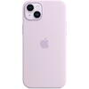 Husa de protectie Apple Silicone Case with MagSafe pentru iPhone 14 Plus, Lilac