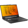 Laptop Gaming ASUS TUF F15 cu procesor Intel® Core™ i5-11400H pana la 4.50 GHz, 15.6", Full HD, 144Hz, 16GB, 512GB SSD, NVIDIA® GeForce RTX™ 3060 6GB GDDR6, NO OS, Eclipse Gray