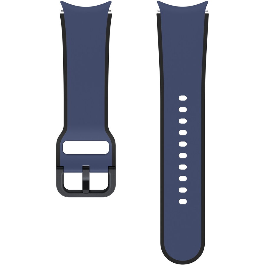 Curea smartwatch Samsung Two-tone Sport Band pentru Galaxy Watch5, 20mm, (S/M), Navy