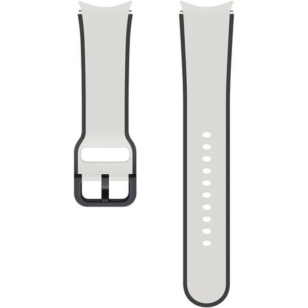 Curea smartwatch Samsung Two-tone Sport Band pentru Galaxy Watch5, 20mm, (M/L), Sand