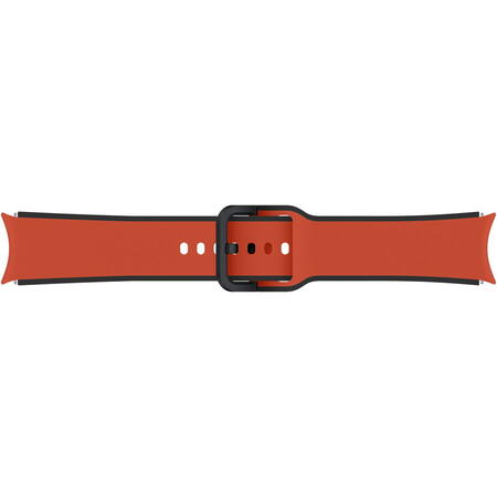 Curea smartwatch Samsung Two-tone Sport Band pentru Galaxy Watch5, 20mm, (M/L), Red