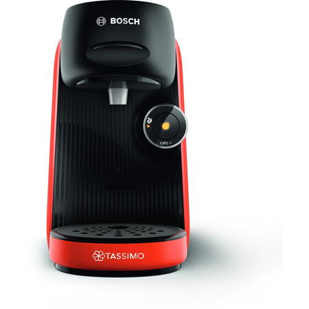 Espressor Bosch Tassimo Finesse TAS16B3, 1400w, 3.3 bar, 0.7l , autocuratare si decalcifiere, capsule, rosu