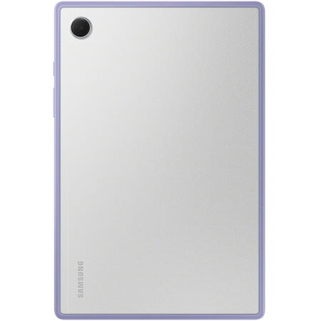 Husa de protectie Samsung Clear Edge Cover pentru Tab A8, Lavender