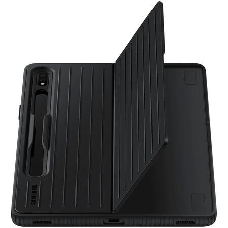 Husa de protectie Samsung Protective Standing Cover pentru Tab S8, Black