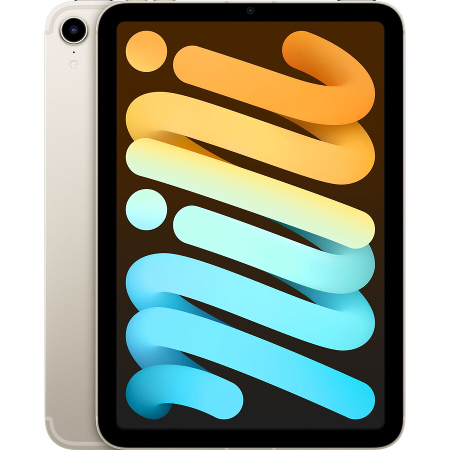 Apple Ipad Mini 6 (2021), 64gb, Cellular, Starlight