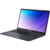 Laptop ASUS 15.6'' E510MA, HD, Procesor Intel® Celeron® N4020 (4M Cache, up to 2.80 GHz), 8GB DDR4, 256GB SSD, GMA UHD 600, No OS, Star Black
