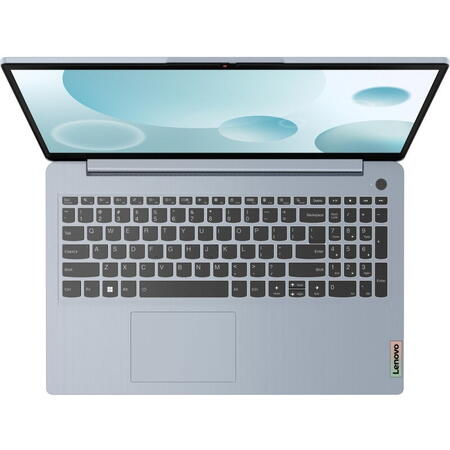 Laptop Lenovo 15.6'' IdeaPad 3 15IAU7, FHD IPS, Procesor Intel® Core™ i7-1255U (12M Cache, up to 4.70 GHz), 16GB DDR4, 512GB SSD, Intel Iris Xe, No OS, Misty Blue