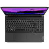 Lenovo Laptop Gaming IdeaPad Gaming 3 15IHU6 cu procesor Intel Core i5-11320H pana la 4.5 GHz, 15.6" FHD, 8GB, 256GB SSD, NVIDIA GeForce RTX 3050 4GB, No OS, Shadow Black