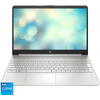 Laptop HP 15s-fq5026nq cu procesor Intel® Core™ i5-1235U pana la 4.40 GHz, 15.6", Full HD, 16GB, 512GB SSD, Intel® Iris® Xe Graphics, Free DOS, Natural Silver