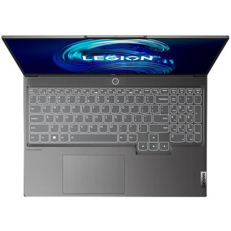 Laptop gaming Lenovo Legion S7 16IAH7 cu procesor Intel Core i5-12500H, 16", WUXGA, IPS, 16GB, 512GB SSD, NVIDIA GeForce RTX 3050 Ti 4GB, No OS, Onyx Grey