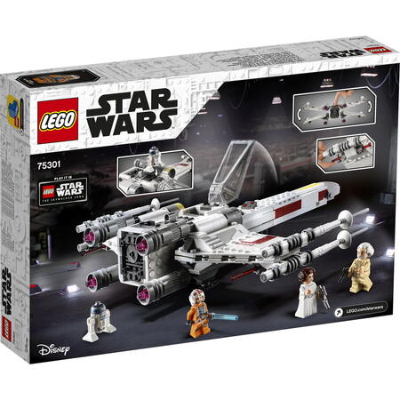 LEGO Star Wars - X Wing Fighter al lui Luke Skywalker 75301, 474 piese